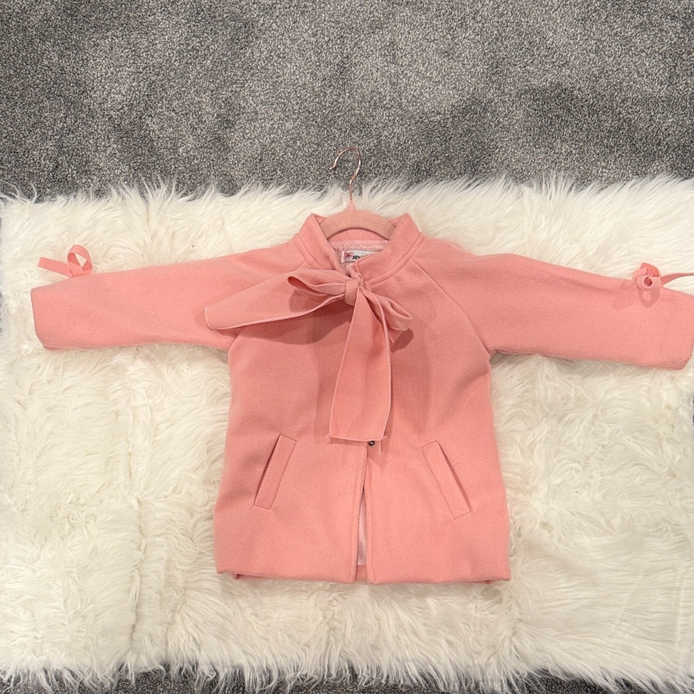 Adorable classic Dress Coat Soft Pink Girls